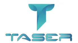 TASER trademark logo