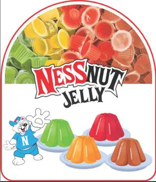 NESS NUT JELLY trademark logo