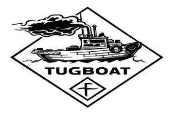 TUGBOAT مع الشكل trademark logo