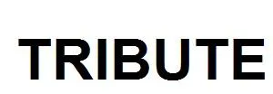 TRIBUTE trademark logo