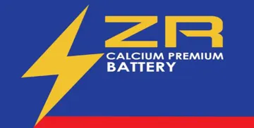 ZR CALCIUM PREMIUM BATTERY trademark logo