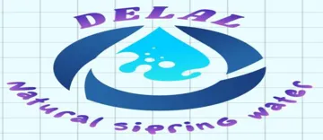 DELAL Natural Sipring Water trademark logo