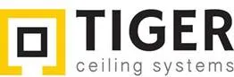 ( TIGER ceiling systems ) . مع الشکل trademark logo