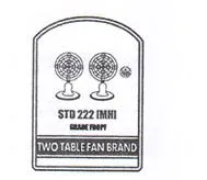 TWO TABLE FAN BRAND trademark logo