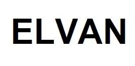 ELVAN trademark logo