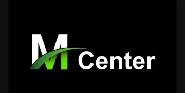 M Center trademark logo