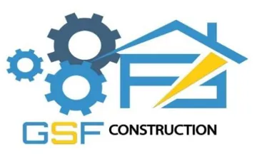 GSF CONSTRUCTION مع الشكل trademark logo