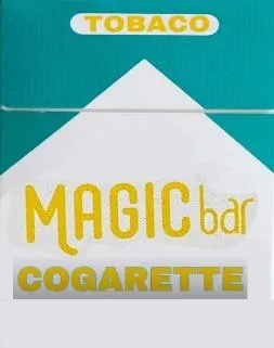 MAGIC BAR COGARETTE trademark logo