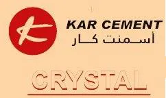 KAR CEMENT CRYSTAL أسمنت كار trademark logo