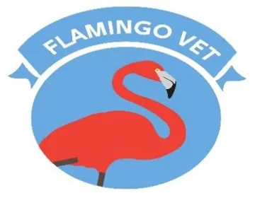 FLAMINGO VET trademark logo