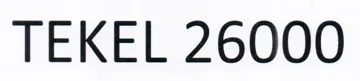 TEKEL 26000 trademark logo