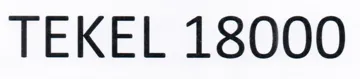 TEKEL 18000 trademark logo