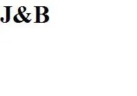 J&B trademark logo