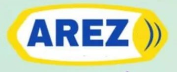 ( AREZ ) .مع الشکل trademark logo
