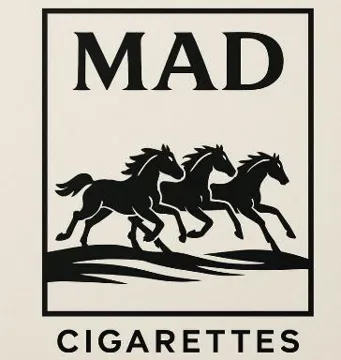 MAD CIGARETTES trademark logo