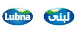 Lubna لبنى trademark logo