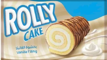 ROLLY CAKE trademark logo