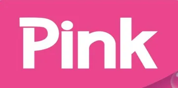 Pink trademark logo