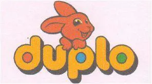 duplo مع الشكل trademark logo