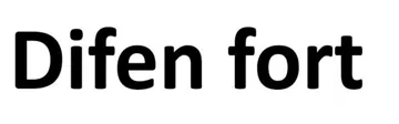 Difen fort trademark logo