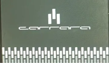 carraraمع الشكل trademark logo
