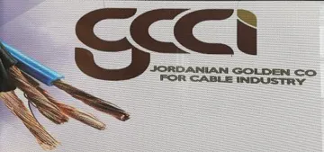 gcci JORDANIAN GOLDEN CO FOR CABLE INDUSTRY trademark logo