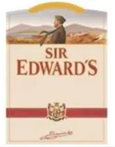 SIR EDWARD’S مع الشكل trademark logo