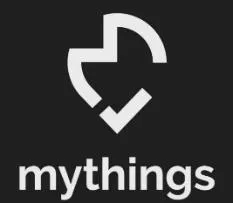 ( mythings ) .مع الشکل trademark logo