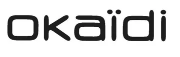 ( okaidi ) .مع الشکل trademark logo