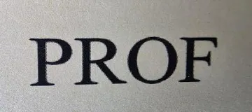 PROF trademark logo