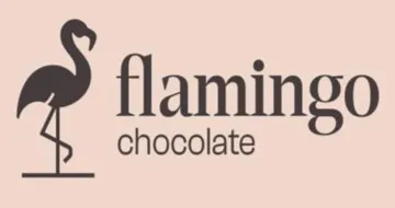Flamingo chocolate trademark logo