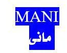 ( مانيMANI ) مع الشكل trademark logo