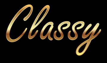 Classy trademark logo