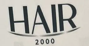 HAIR 2000 trademark logo