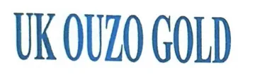 UK OUZO GOLD trademark logo