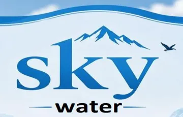 Sky water trademark logo