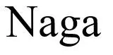 Naga trademark logo