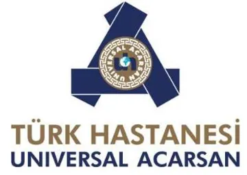TURK HASTANESI UNİVERSAL ACARSAN trademark logo